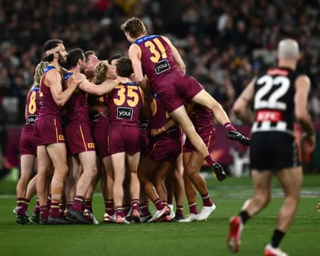 The Lions Overpower The Magpies to Earn Grand Final Showdown With Geelong